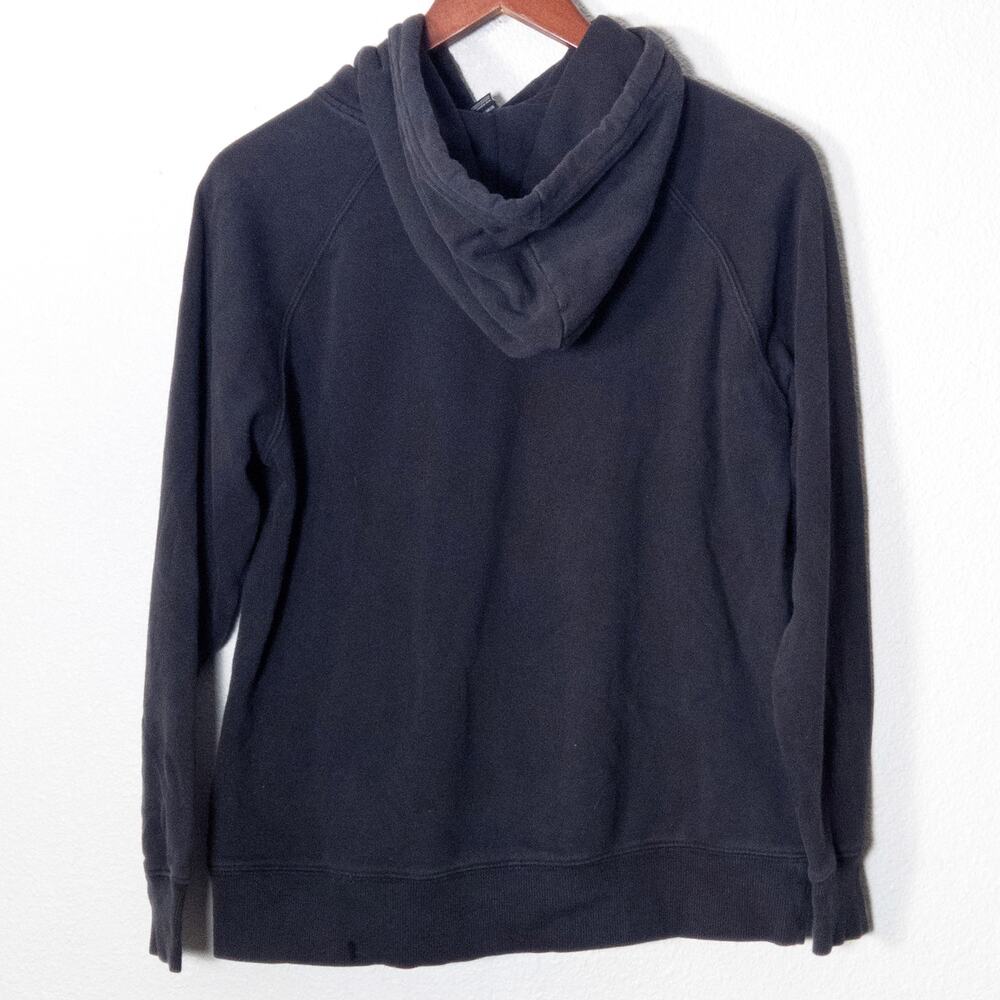 The North Face Hoodie Size S Gray Logo Pullover Cozy Outdoor Casual - Picture 2 of 7